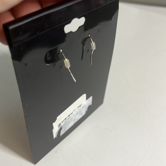 Silver Strike cross earrings NWT - Picture 3 of 5